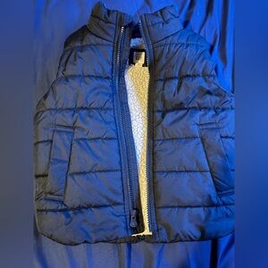 GAP Dark Blue Quilted Vest for Kids
